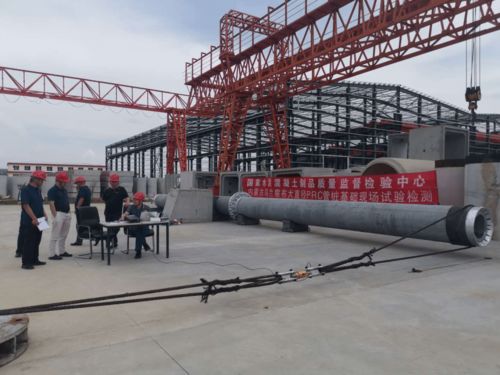 內(nèi)蒙古建材院赴內(nèi)蒙古利元管涵工程有限責(zé)任公司開展服務(wù)工作